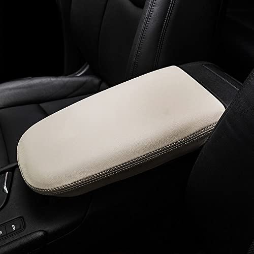 BOYOUS Car Armrest Cover Waterproof Center Console Pad Covers Scratch Resistance Leather Protector Interior Decoration Accessories Fit for Cadillac XT5 2016